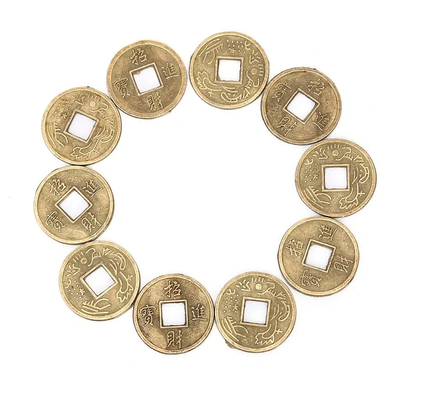 Generic Feng Shui Lucky Coins 10 pcs Money Coin Luck - image 5