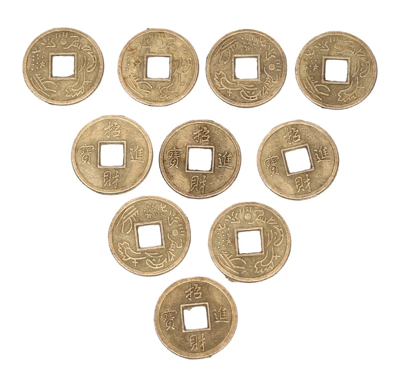 Generic Feng Shui Lucky Coins 10 pcs Money Coin Luck - image 6