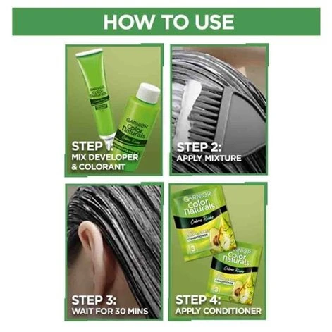 Garnier Color Naturals Hair Color 3.16 Burgundy - image 3