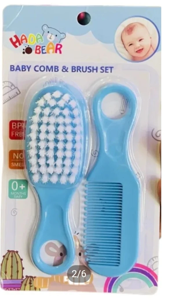 Generic Baby Comb & Brush Set - image 3