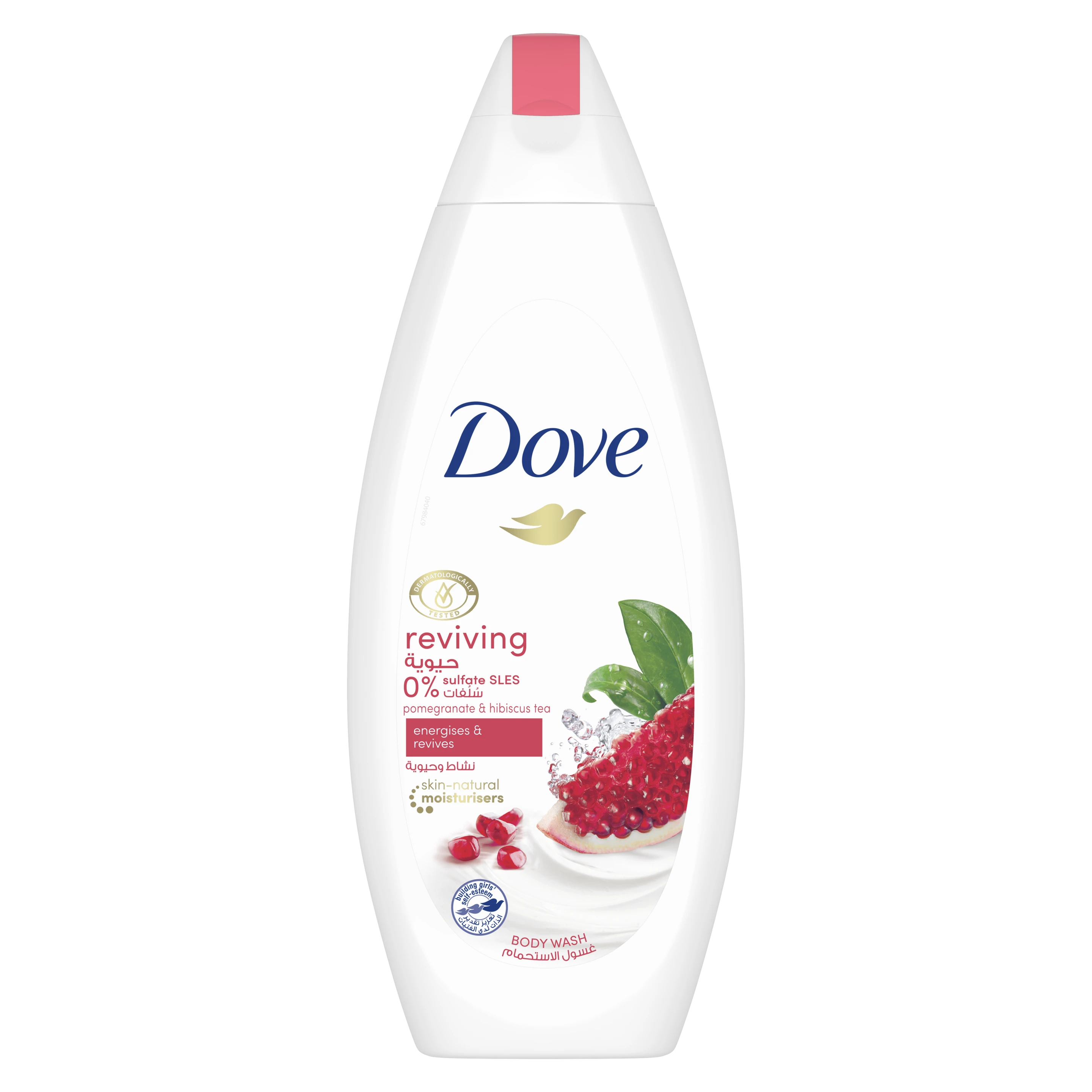 Dove Shower Gel Natural Moisturisers 500ml