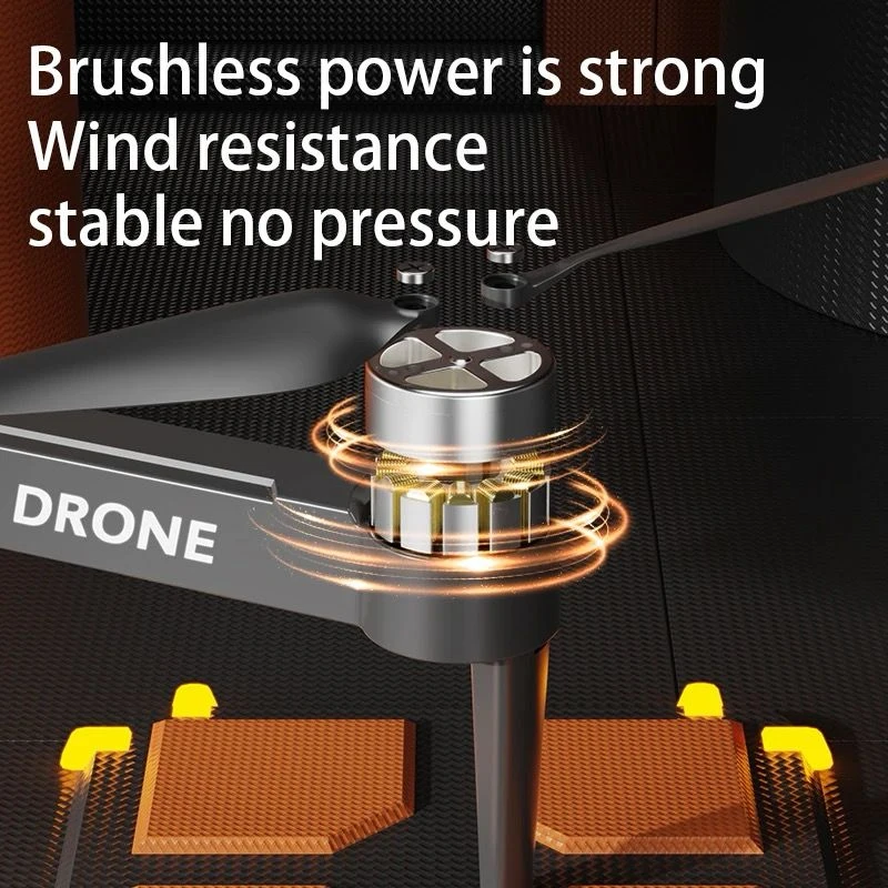 E88 Max Pro 4K Dual Camera Brushless Folding Drone - image 3