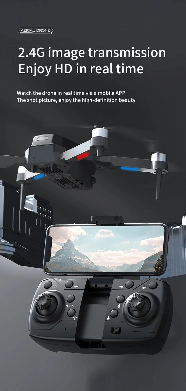 E88 Max Pro 4K Dual Camera Brushless Folding Drone - image 5