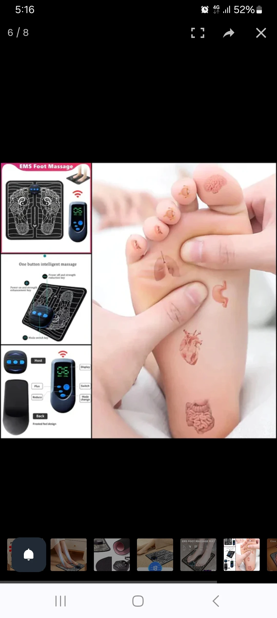 Generic Electric EMS Foot Massager - image 3