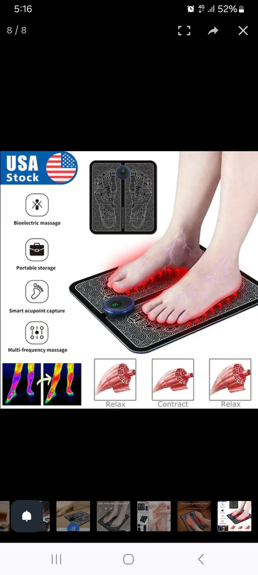 Generic Electric EMS Foot Massager