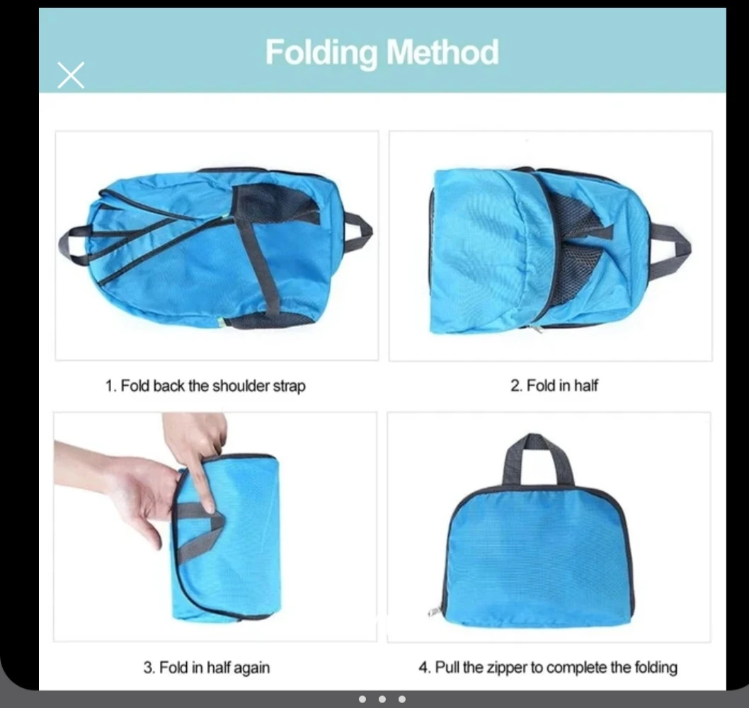 Generic Foldable Ultralight Outdoor Backpack - image 5