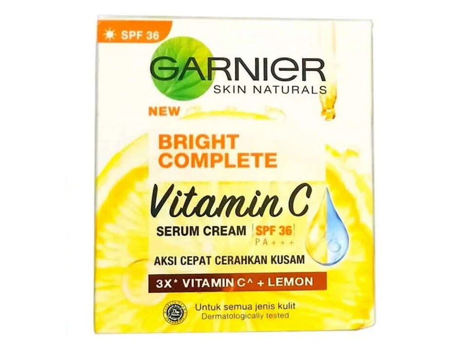 Garnier Bright Complete Vitamin C Serum Day Cream 50ml - image 5