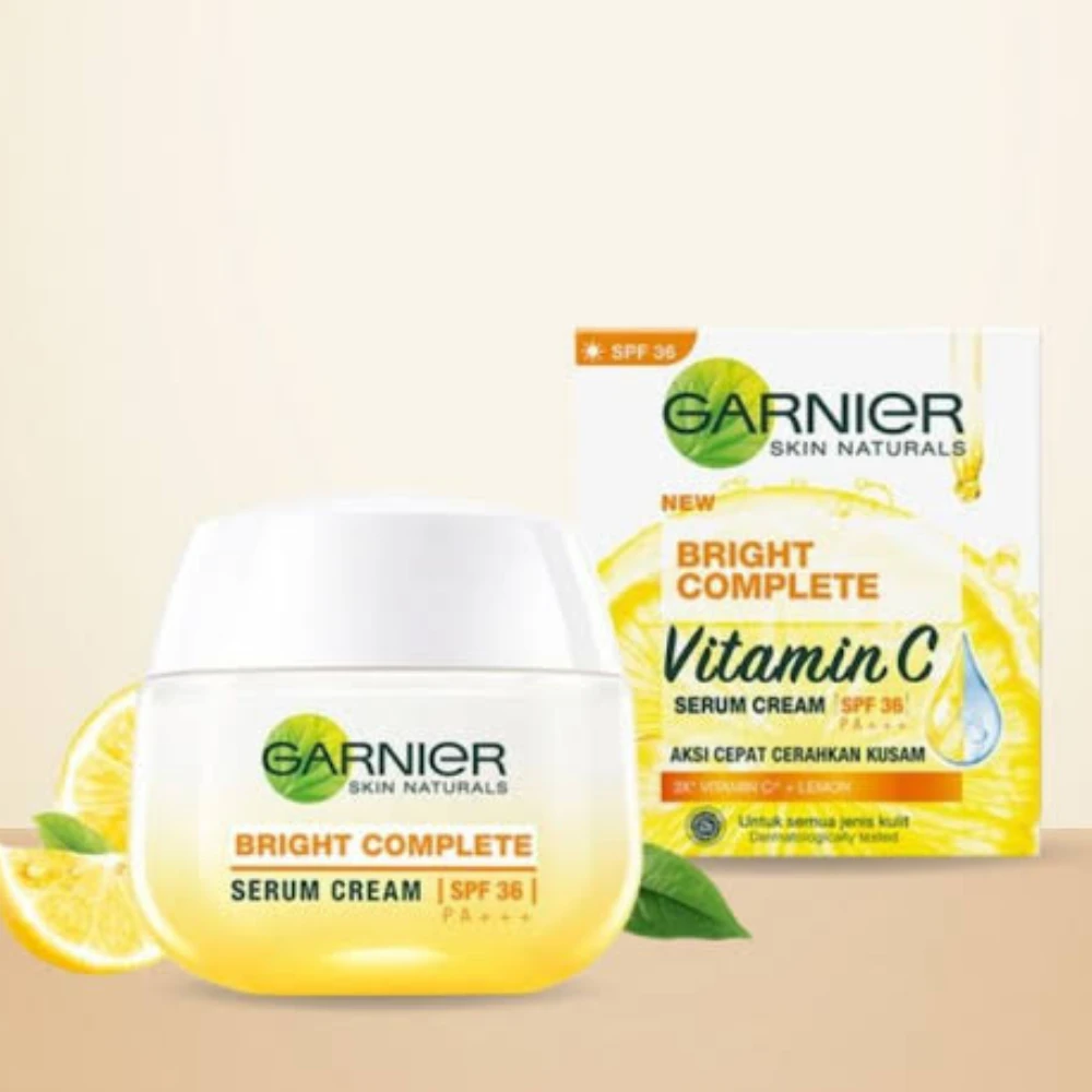 Garnier Bright Complete Vitamin C Serum Day Cream 50ml - image 8
