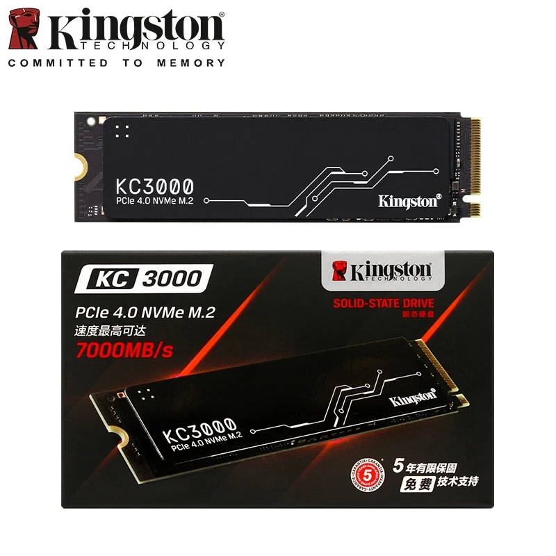 Genuine 1TB Kingston CN KC3000 PCIe 4.0 NVMe  7000mb/s - image 1