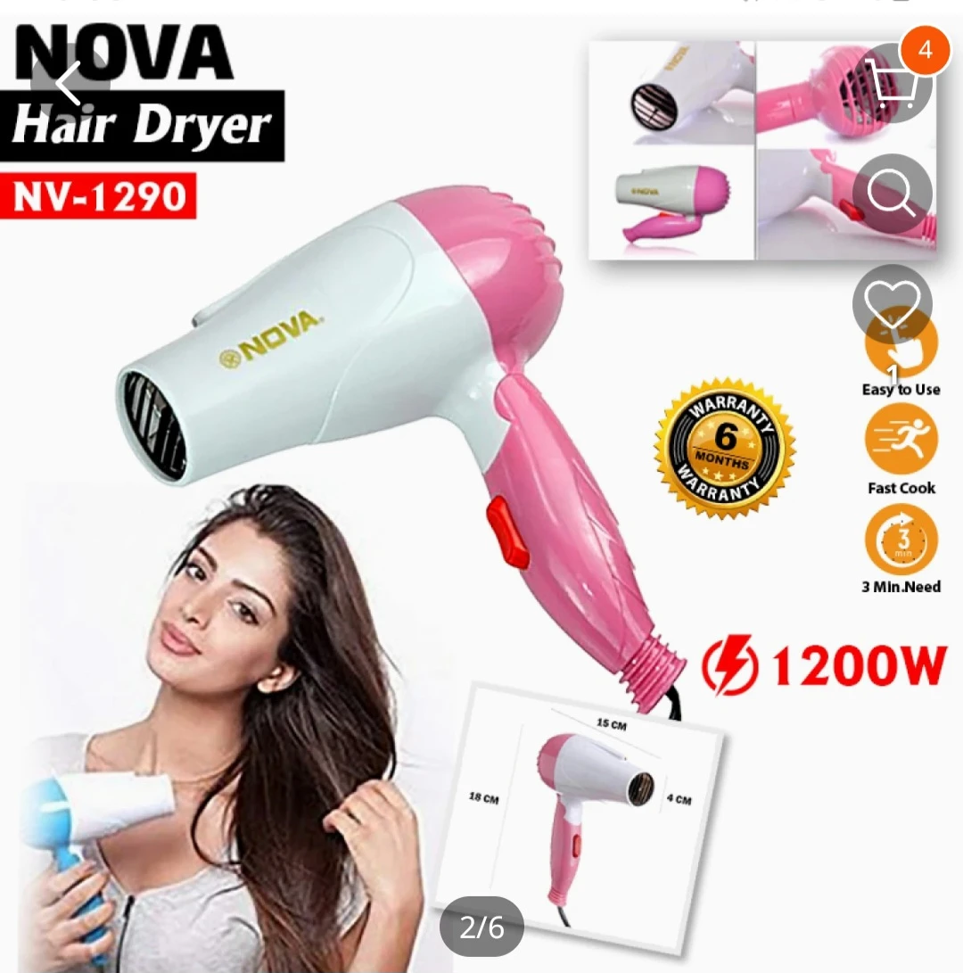 Generic Hair Dryer Professional Ladies - image 2