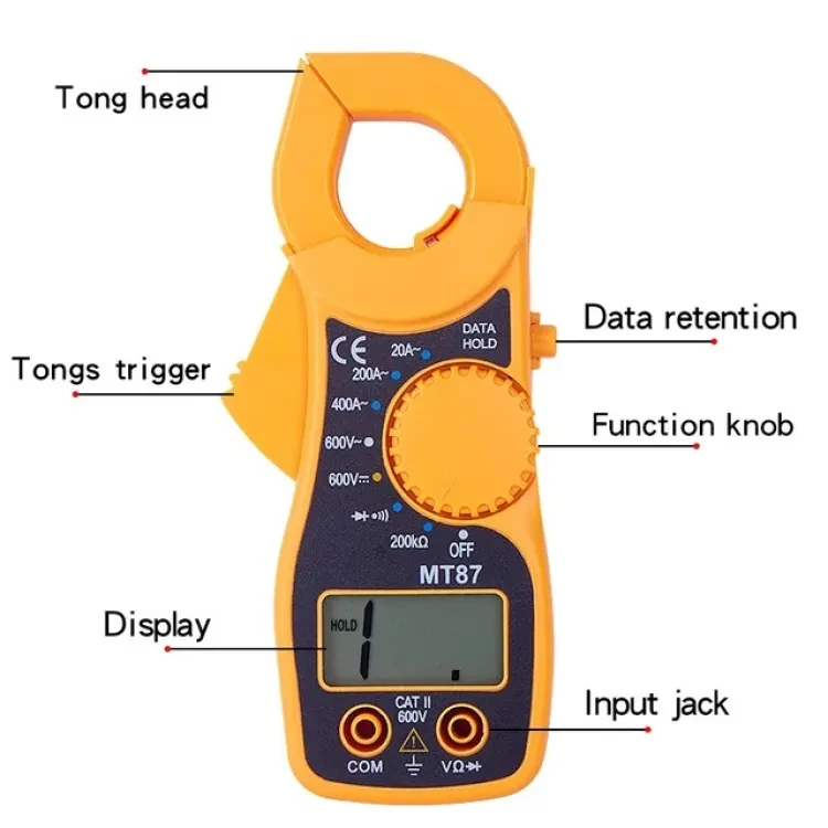 Generic MT-87 Digital AC DC High Precision Multimeter - image 3