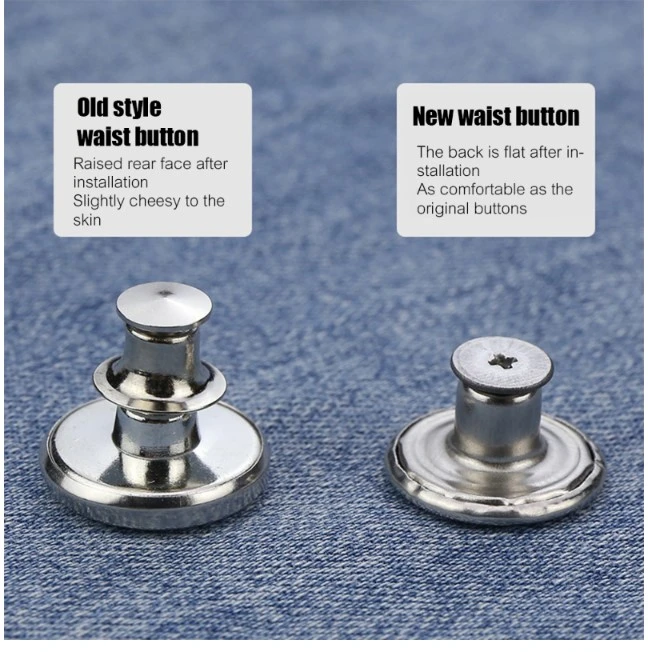 Generic Jeans Replacement Removable Buttons 5 pcs - image 4