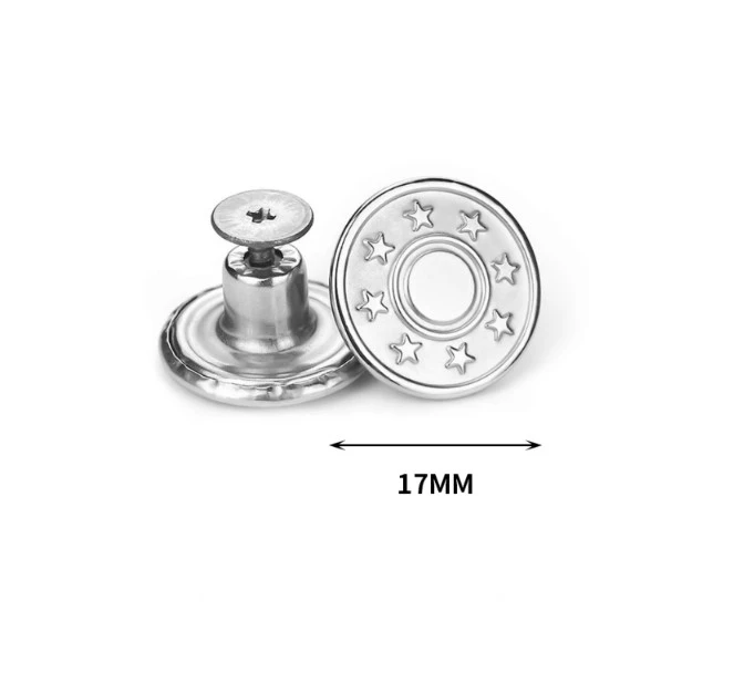 Generic Jeans Replacement Removable Buttons 5 pcs - image 6
