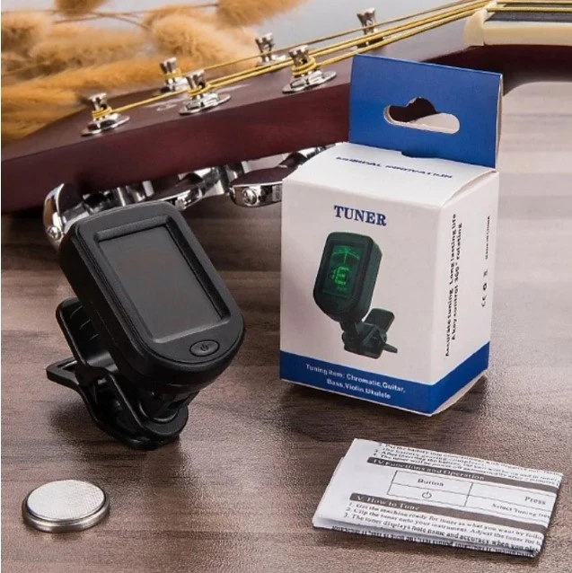 Generic Digital Clip-on Guitar Tuner for Violin Bass Ukulele - image 7