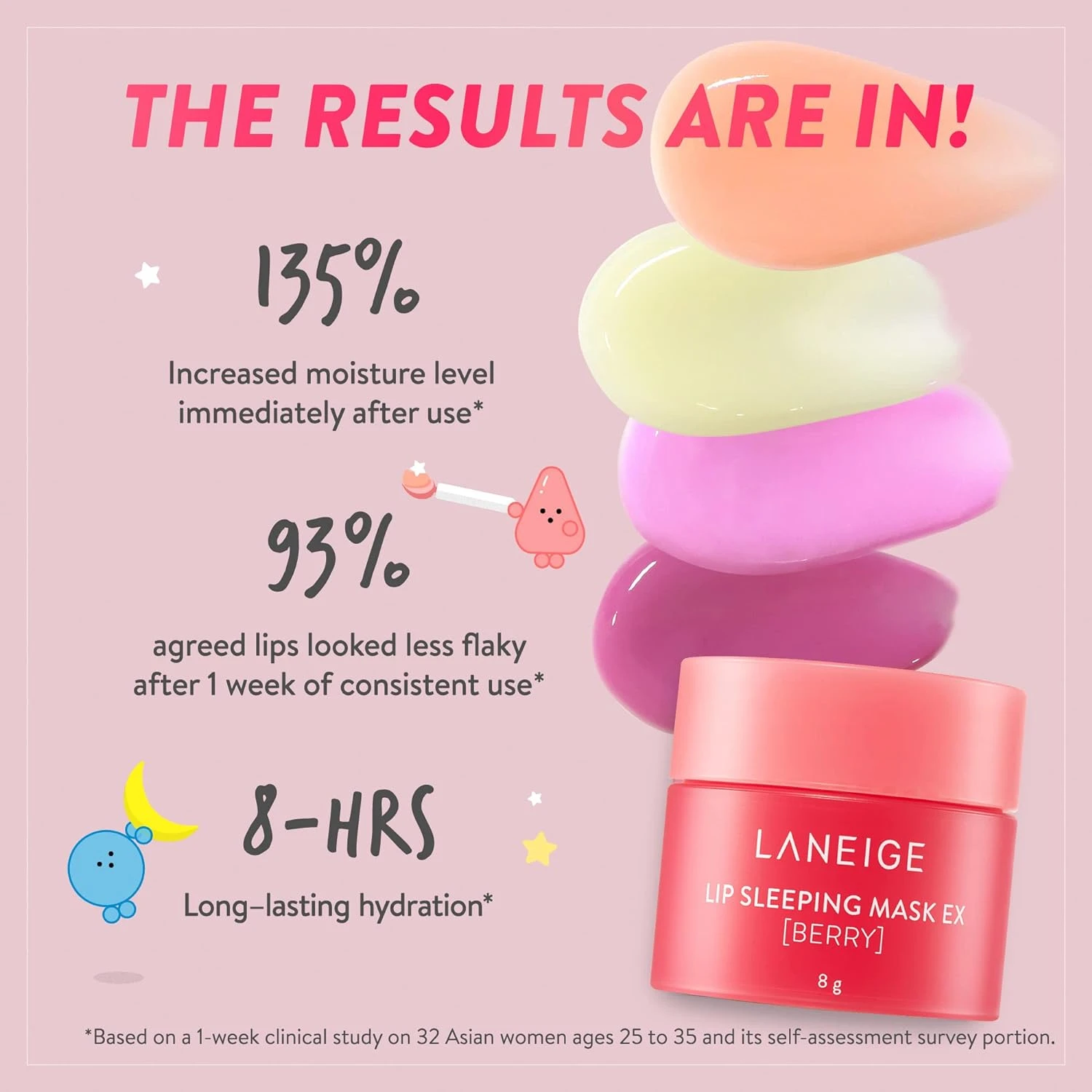 LANEIGE Berry Lip Sleeping Mask Vitamin C Lip Balm - image 8