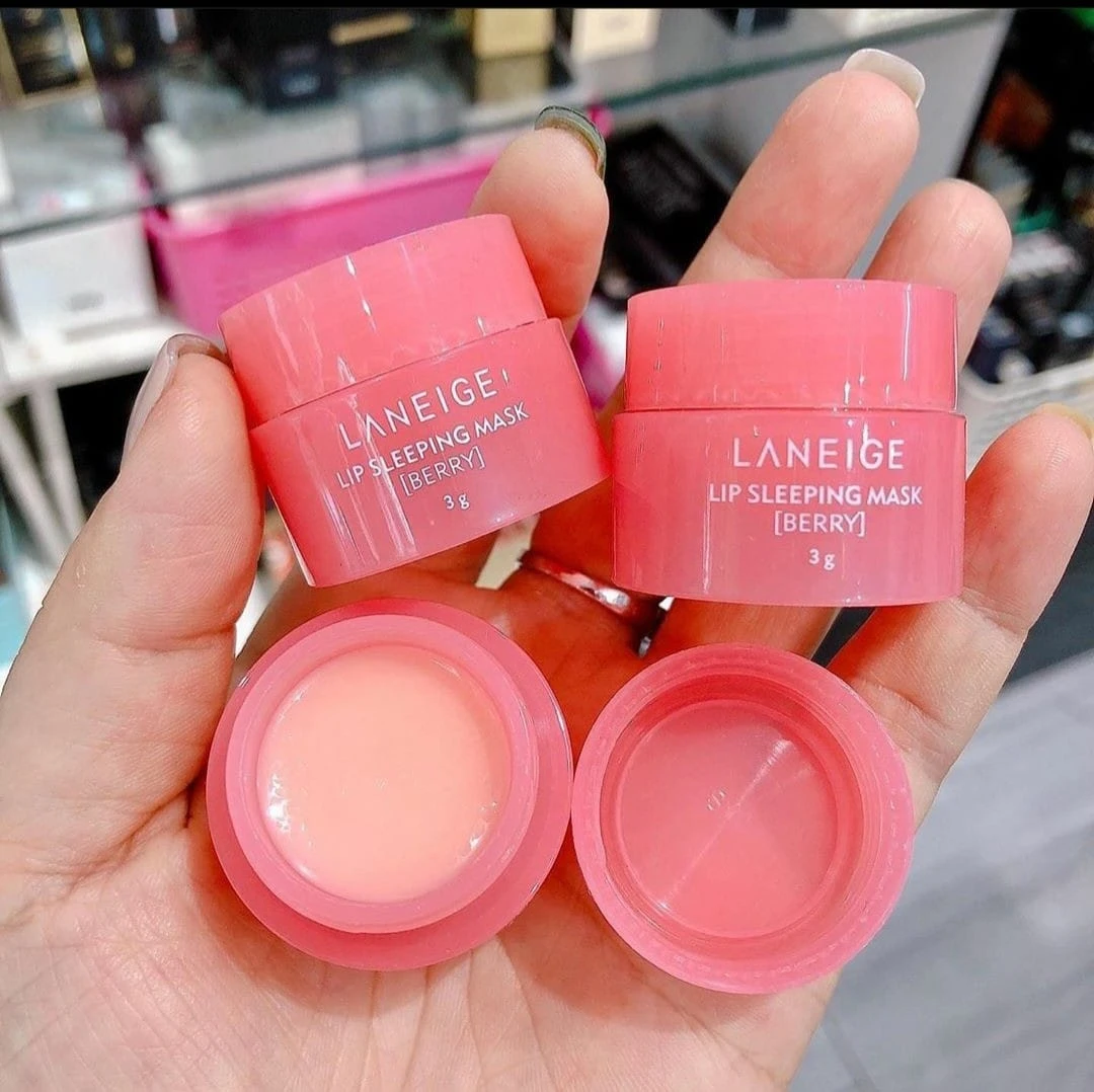 LANEIGE Berry Lip Sleeping Mask 3g Vitamin C Lip Balm - image 6