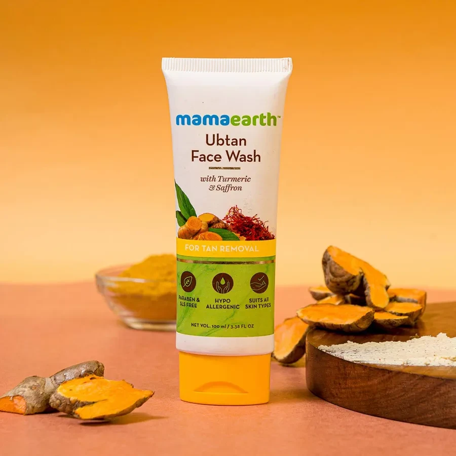 Mamaearth Ubtan Face Wash Tan Removal