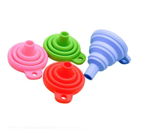 Generic Mini Foldable Silicone Funnel - image 6