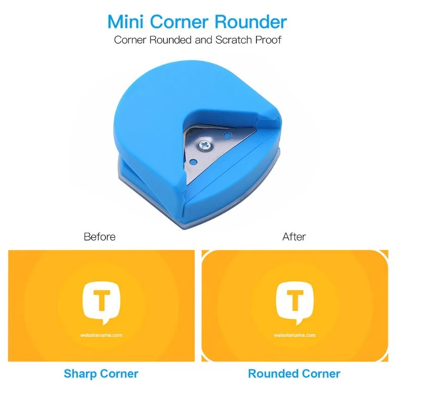 Generic Mini Portable Corner Rounder 4mm Punch - image 3