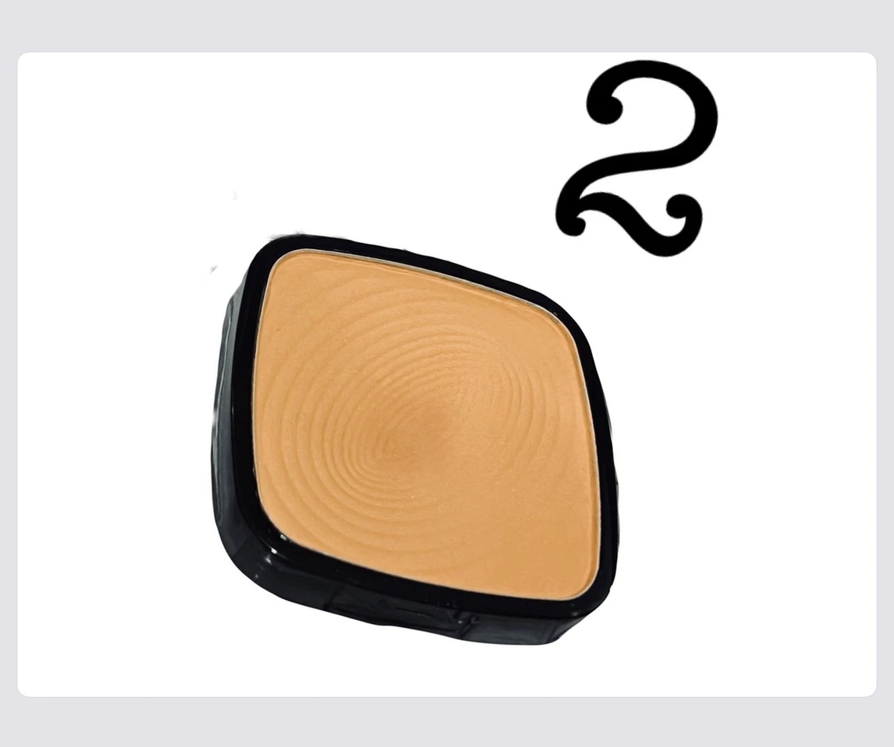 Miss Rose Professional Make Up Compact Powder Shade 02