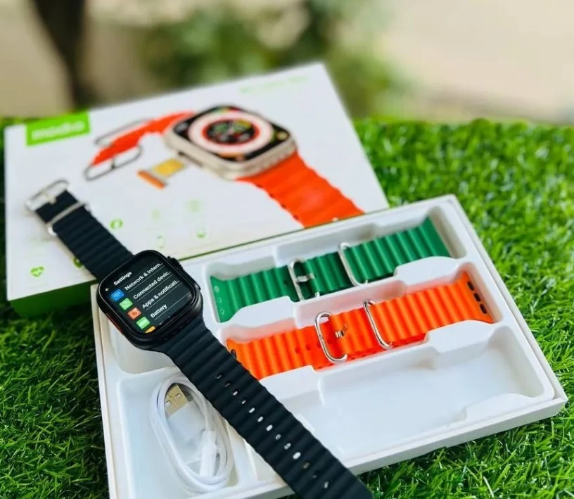 Modio Android Smart Watch Sim Insert 4+64GB FREE 3 Strap - image 5