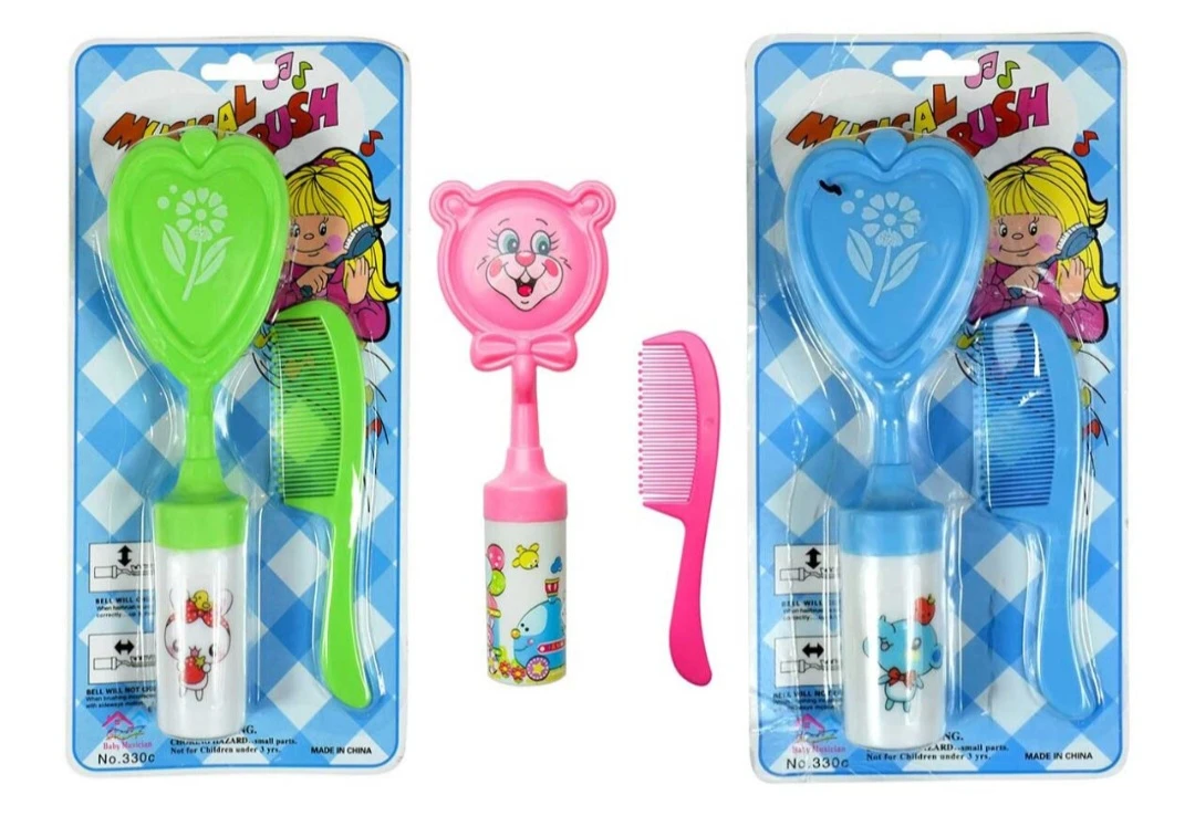 Generic Musical Hair Brush Comb for Baby Fun Toy - image 3