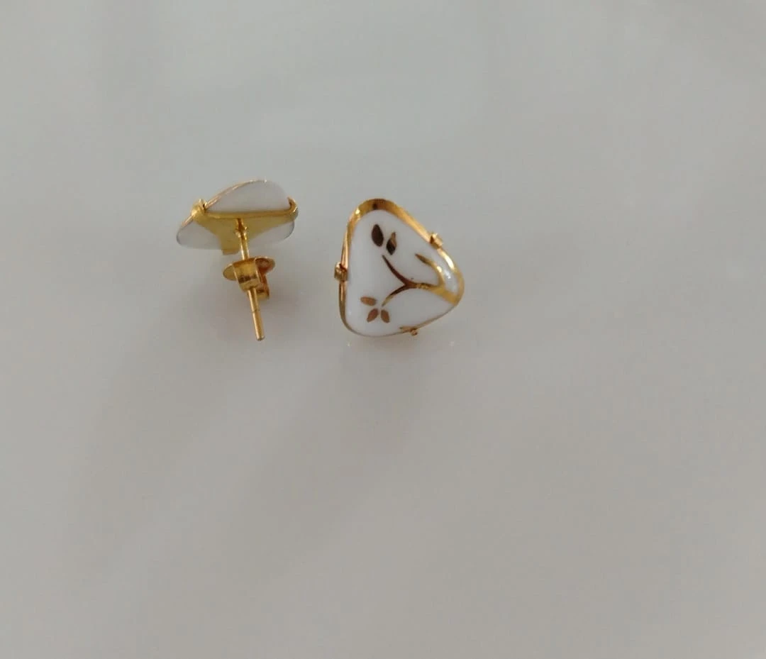 Noritake Juerina Gold Line Earring Set