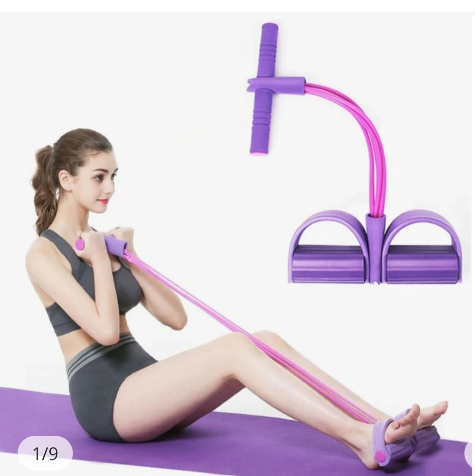 Generic Sit-up Pedal Tensioner Four-tube - image 2