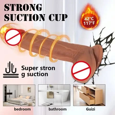 Generic Dildo Vibrator Remote Control Thrusting Heating - image 3