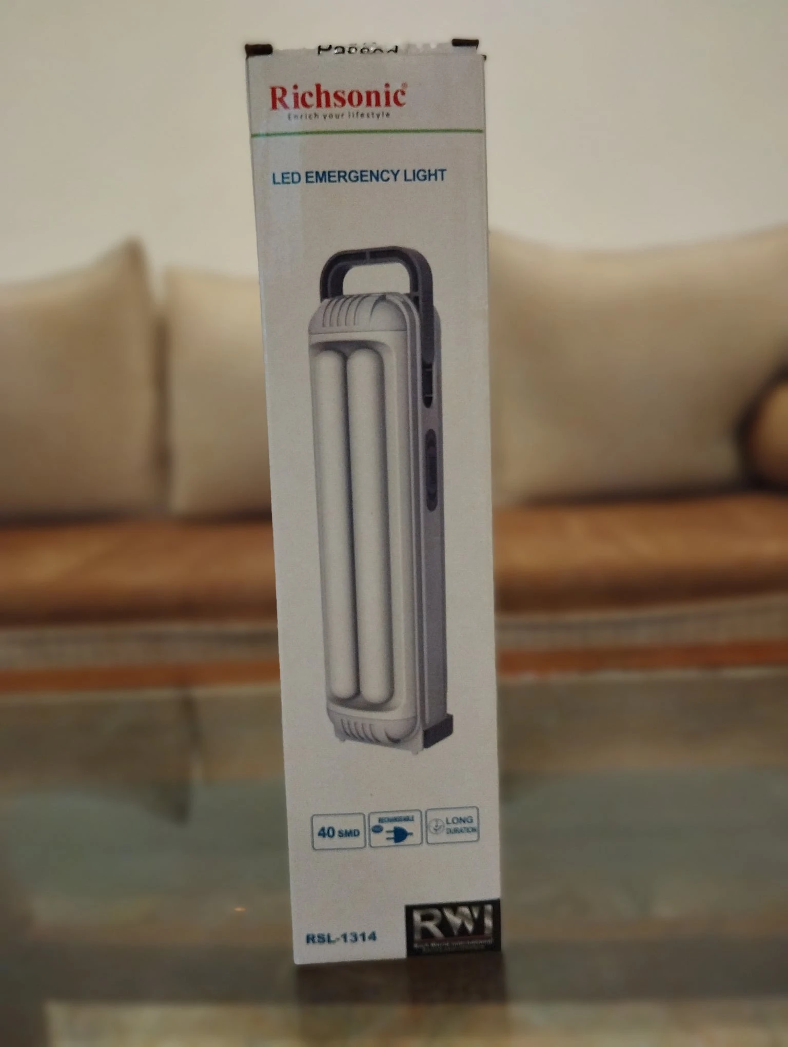 Richsonic Emergency  Rechargeable  Light RSL 1314 - image 3