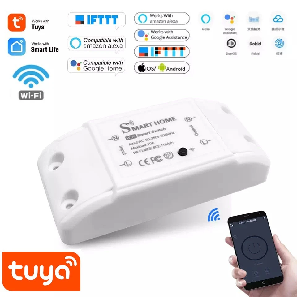 Tuya Basic R2 Switch Smart Home Automation Module - image 2
