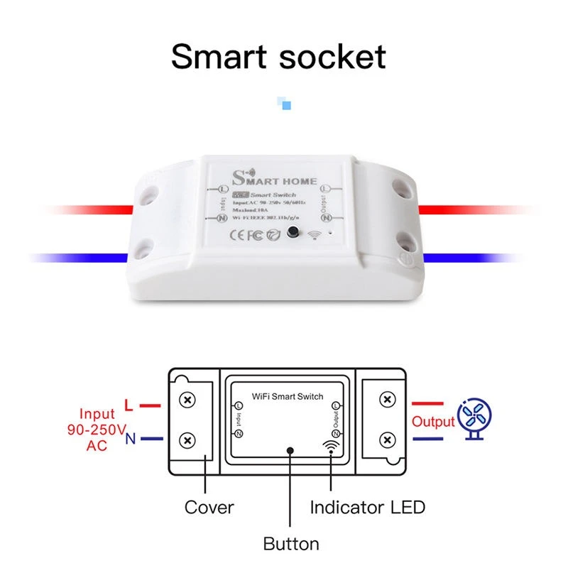 Tuya Basic R2 Switch Smart Home Automation Module - image 6