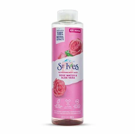ST. IVES Body Wash Rose Water & Aloe Vera - image 1