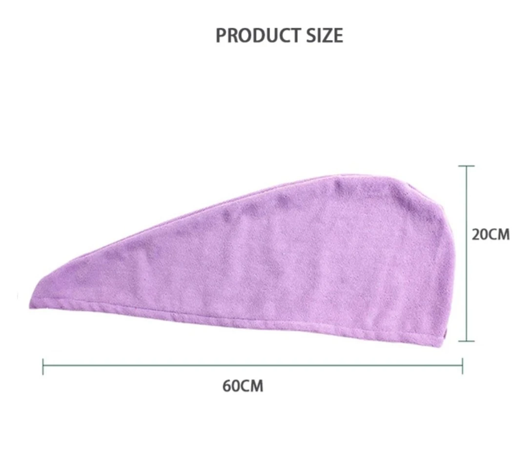 Generic Strong Water Absorbent Triangle Shower Hat - image 5