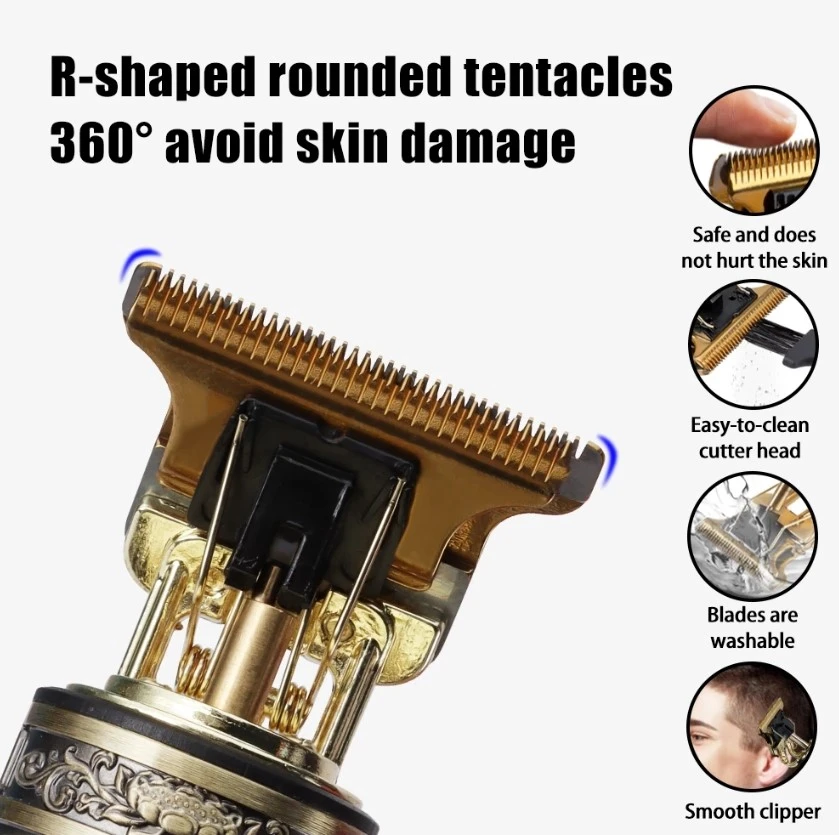 Generic T9 Electric Hair Cutting Machine Man Shaver - image 4