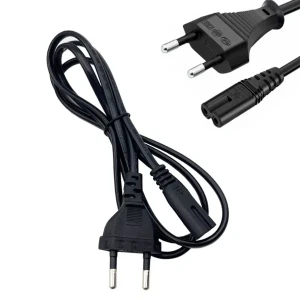 Generic EU Power Cable 2 Pin AC Power Cord