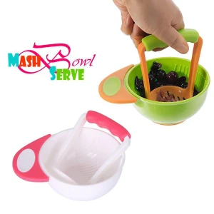 Generic Baby Food Masher Bowl BPA-Free
