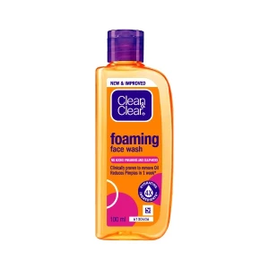 Clean & Clear Foaming Face Wash 100ml For Oily Skin