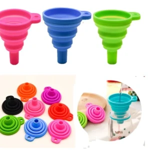 Generic Mini Foldable Silicone Funnel
