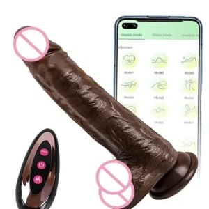 Generic Dildo Vibrator Remote Control Thrusting Heating