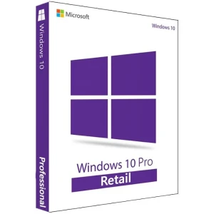Microsoft Windows 10 Pro Retail Key 32/64 Bit