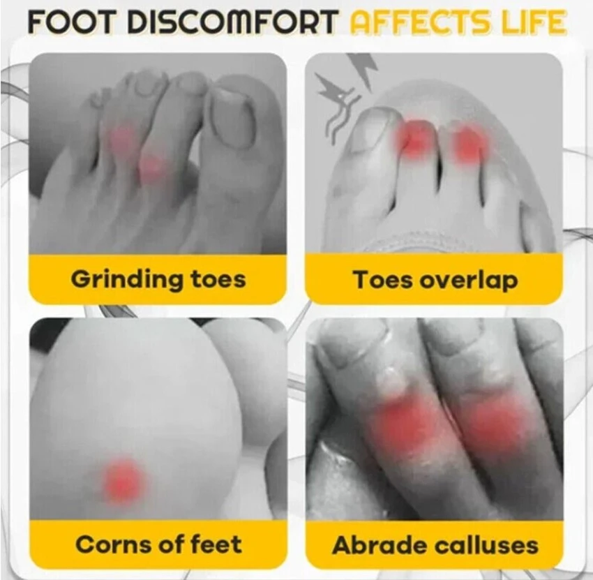 Silicone Toe Protector Foot Pain Pad - image 4