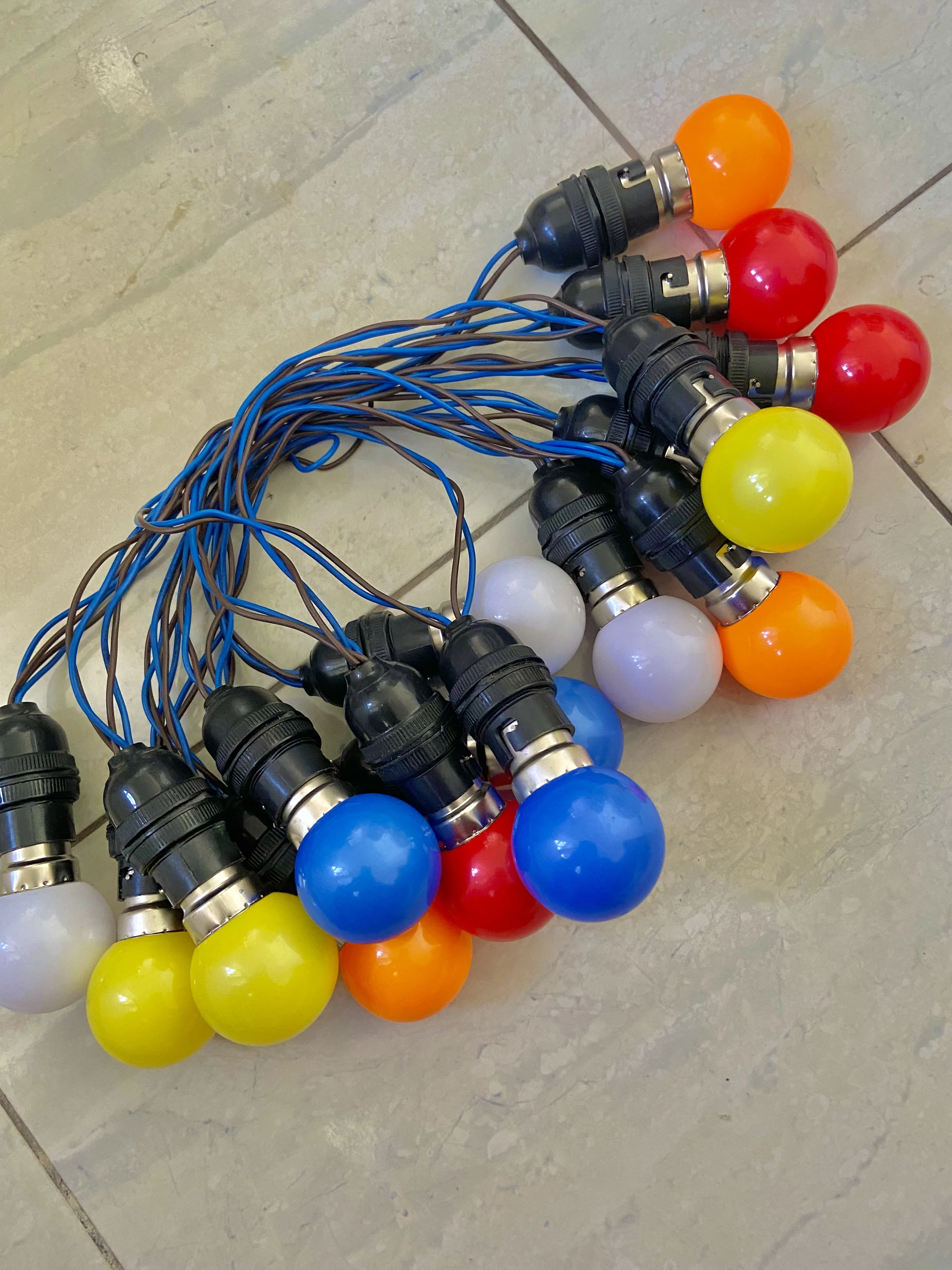Generic LED Bulb Set 10ft Multi-color