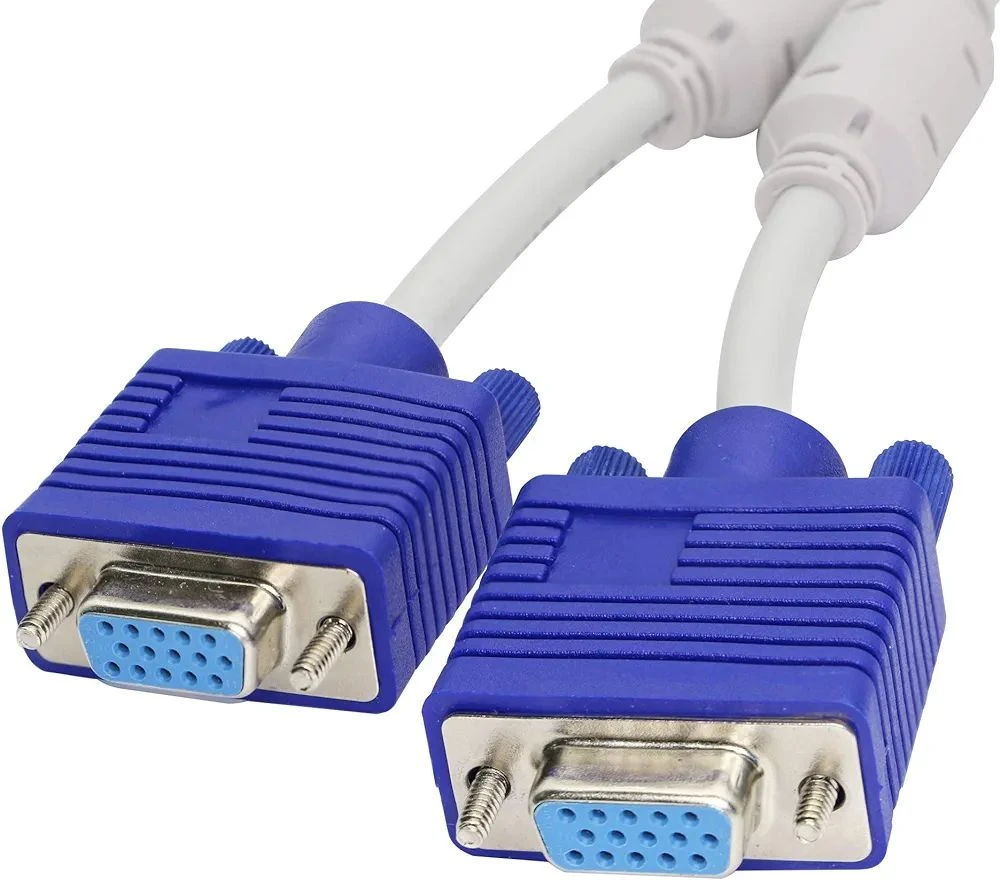 Generic VGA Y Splitter Cable 2 Way Screen Duplication - image 3