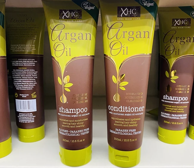 XHC Argan Oil Shampoo & Conditioner Set 300ml + 300ml - image 2