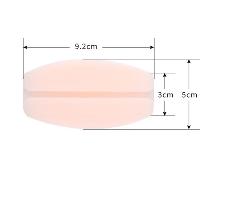 Generic Elastic Silicone Shoulder Pad Anti-Slip - image 3