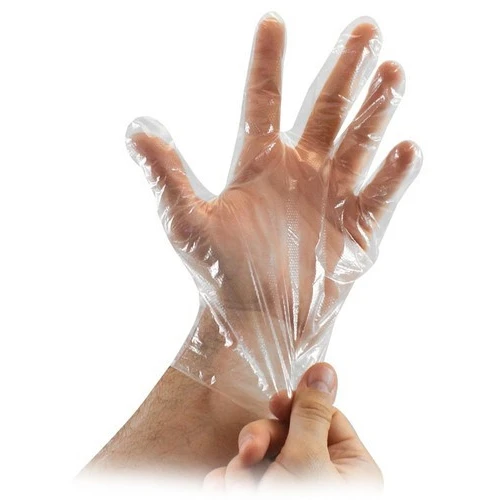 100pc disposable polythene gloves pack - image 2
