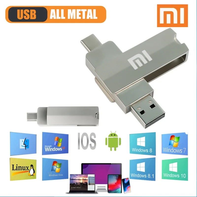 128GB MI 2 IN 1 USB 3.0 Flash Drive - High-Speed Pen