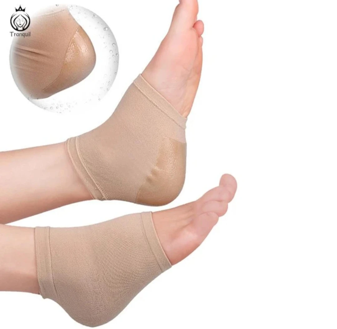 Generic Feet Care Moisturizing Gel Heel Thin Socks