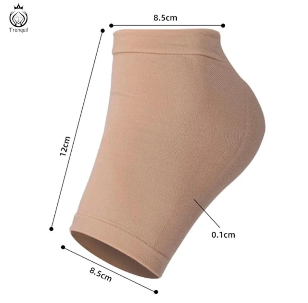 Generic Feet Care Moisturizing Gel Heel Thin Socks - image 5